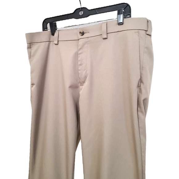 Haggar Men's Khaki Chinos - Picture 2 of 3